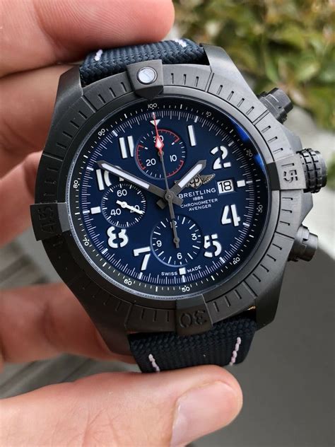 breitling v13375101c1x2|Super Avenger Chronograph 48 Night Mission .